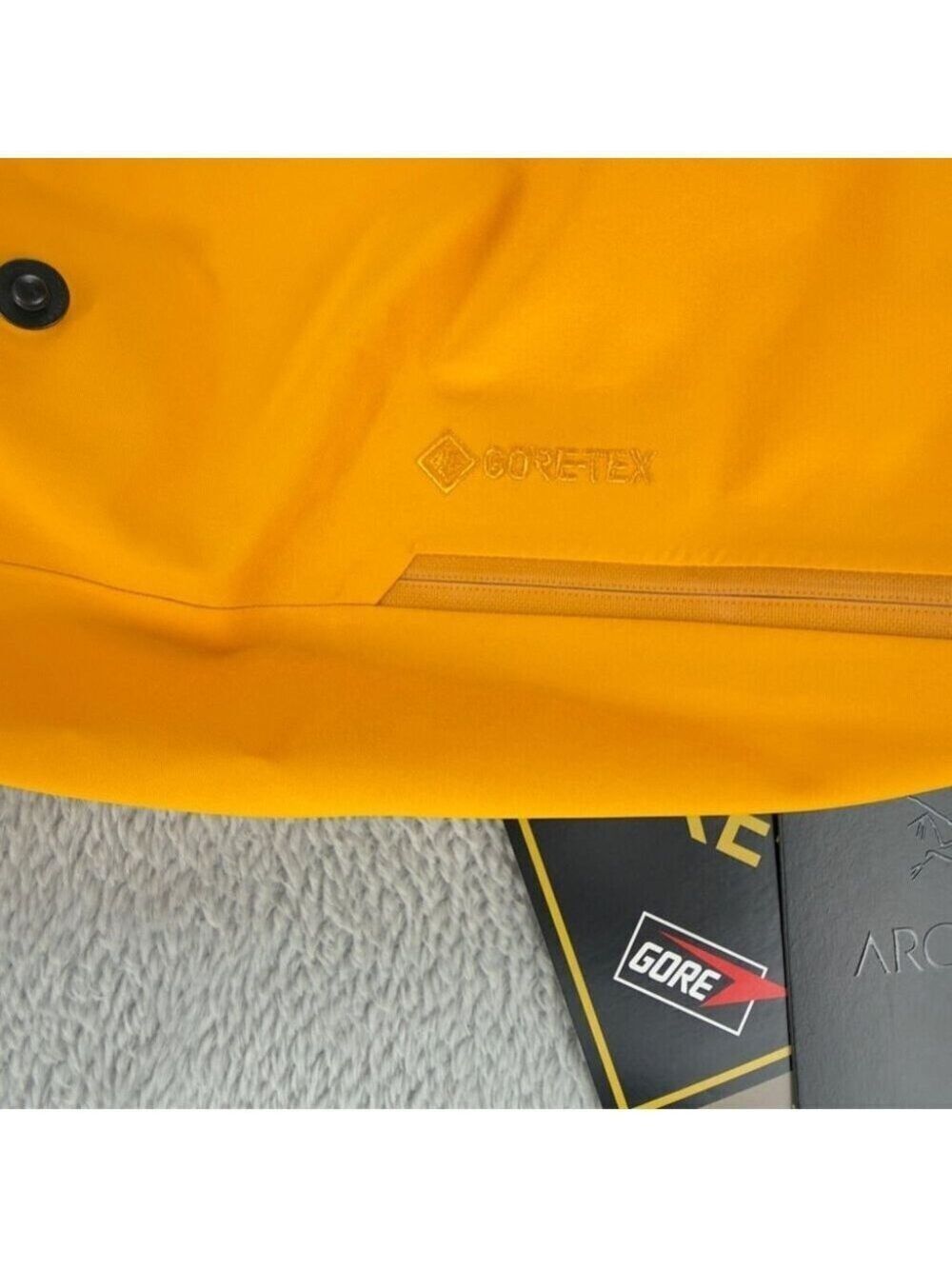Arc'teryx NWT Women's Size 0 Rush Gore-tex Bib Pants Yellow Gorpcore 5898 Model - Picture 8 of 16